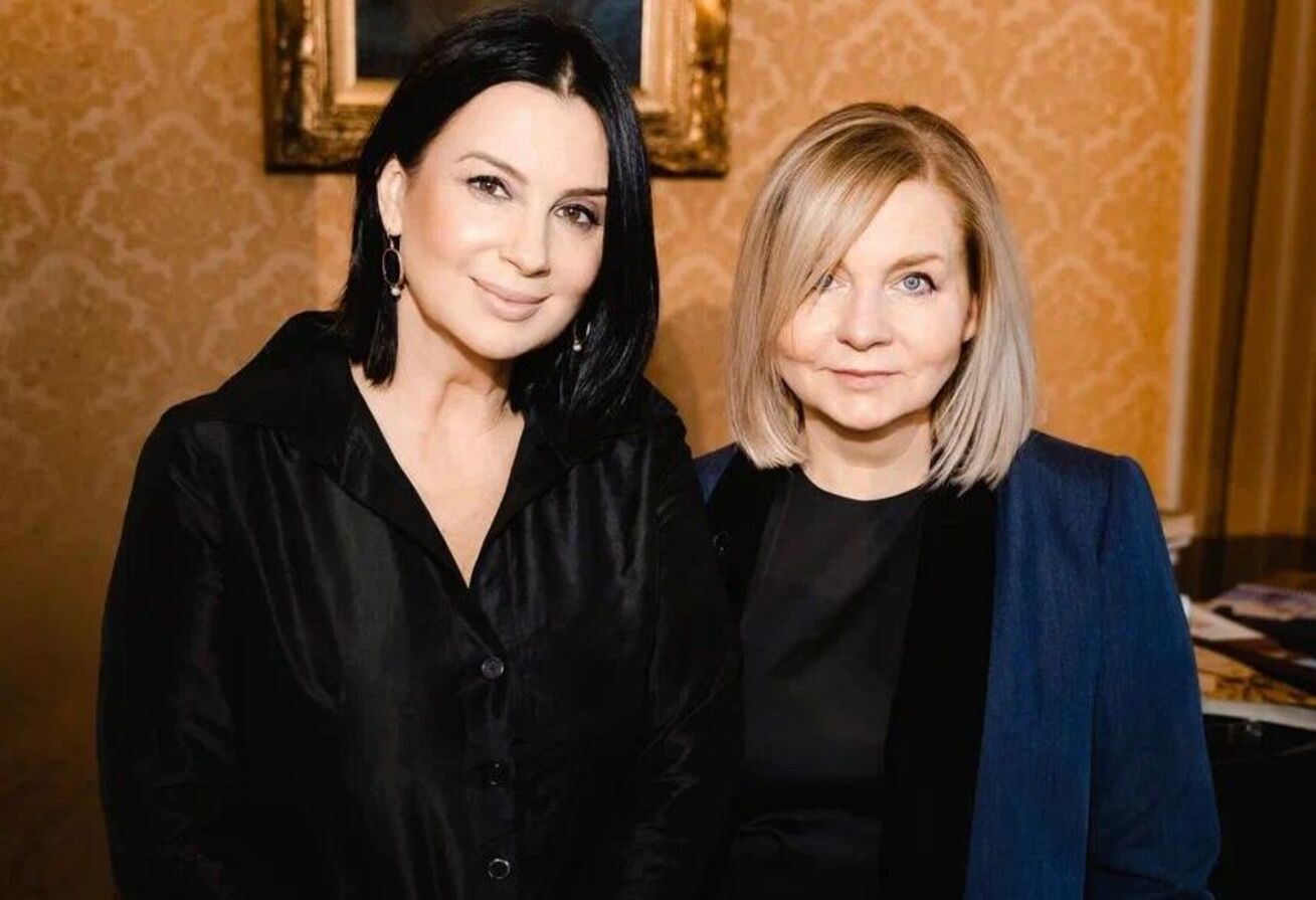 Екатерина Стриженова, Лина Дембикова, Анар Халилов и другие на презентации коллекции Victoria Andreyanova