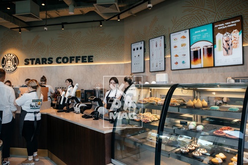 Открытие Stars Coffee Тимати и Антона Пинского 1