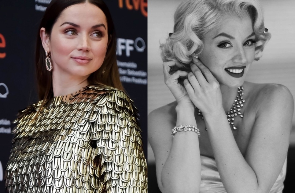 Перевоплощение Аны Де Армас в Мэрилин Монро