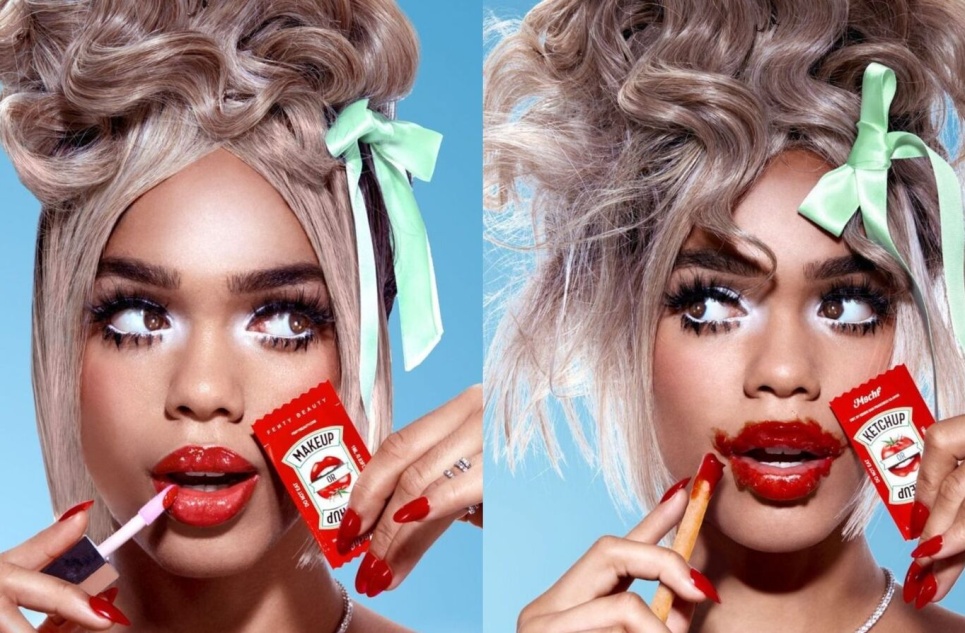 Рианна выпустила помаду для губ в виде кетчупа 