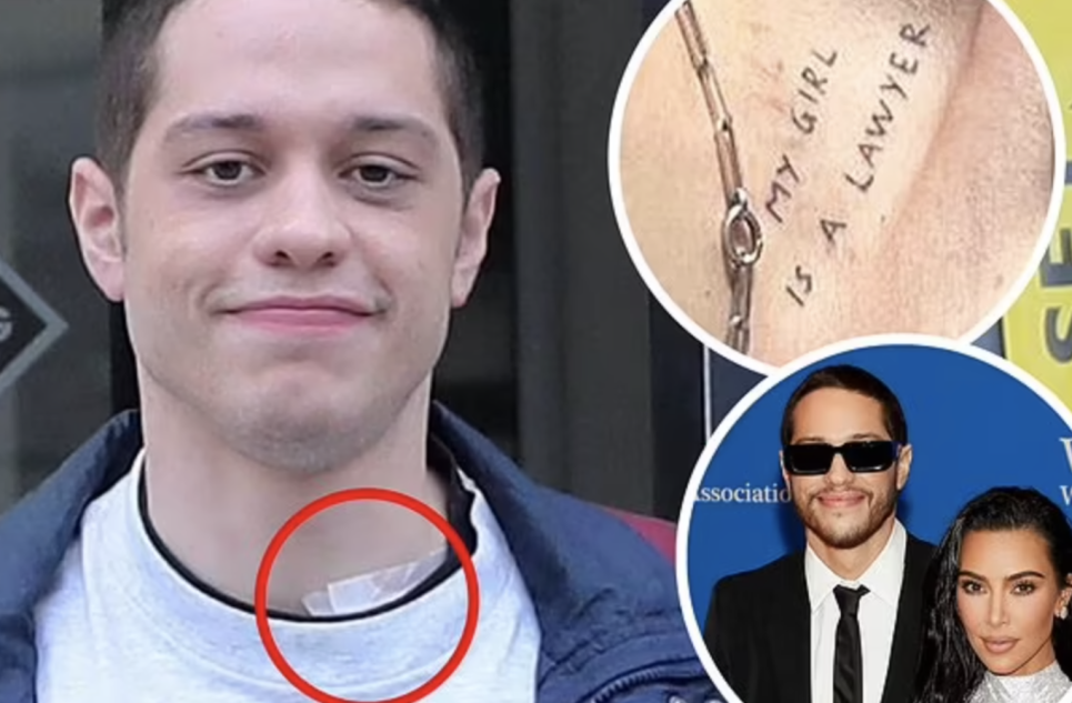 Питт Дэвидсон удалил тату, посвящённое Ким Кардашьян