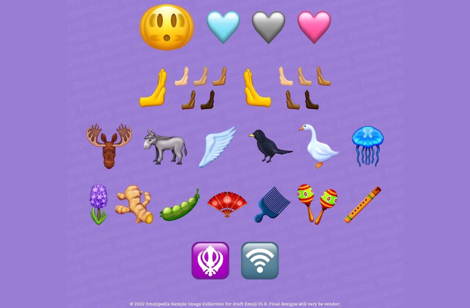 Unicode представил превью новых эмодзи