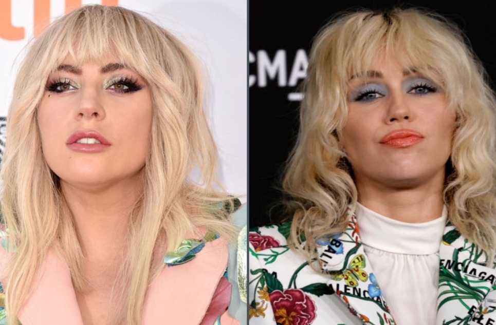 Майли Сайрус и Леди Гага готовят фит? 