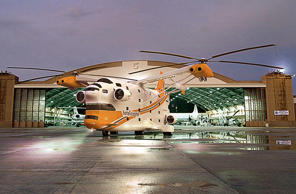 Инженер придумал первый летающий отель