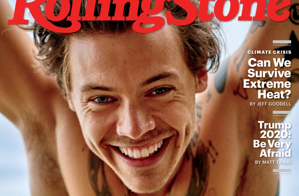 Гарри Стайлс на обложке  Rolling Stone